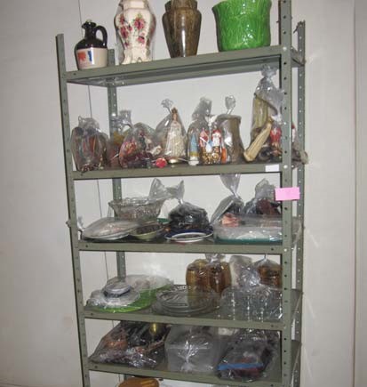 ESTANTES FERRO CINZA ALTAS