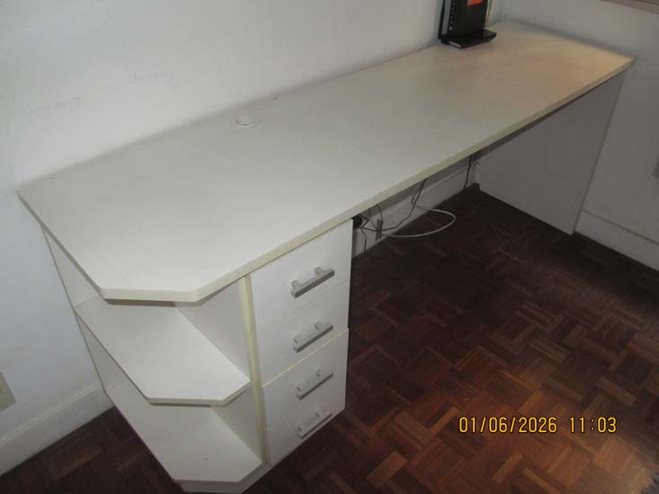 MESA BANCADA MDF BRANCA