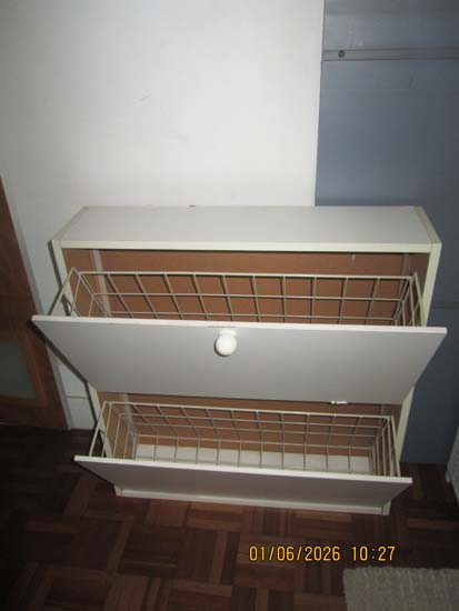 SAPATEIRA BRANCA MDF