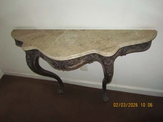 APARADOR MADEIRA MARMORE