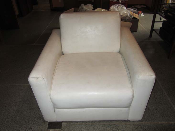 POLTRONA CAMA BRANCA SOLTEIRO