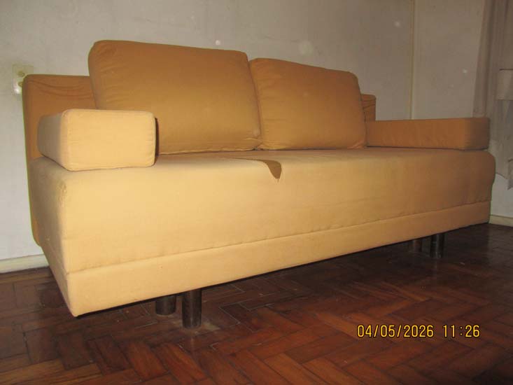 SOFA CAMA AMARELO