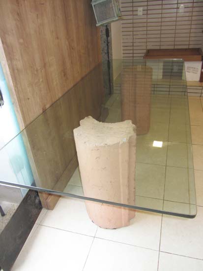 MESA JANTAR TERRACOTA CRISTAL