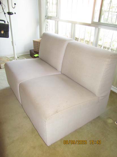 POLTRONAS SEM BRACO CINZA