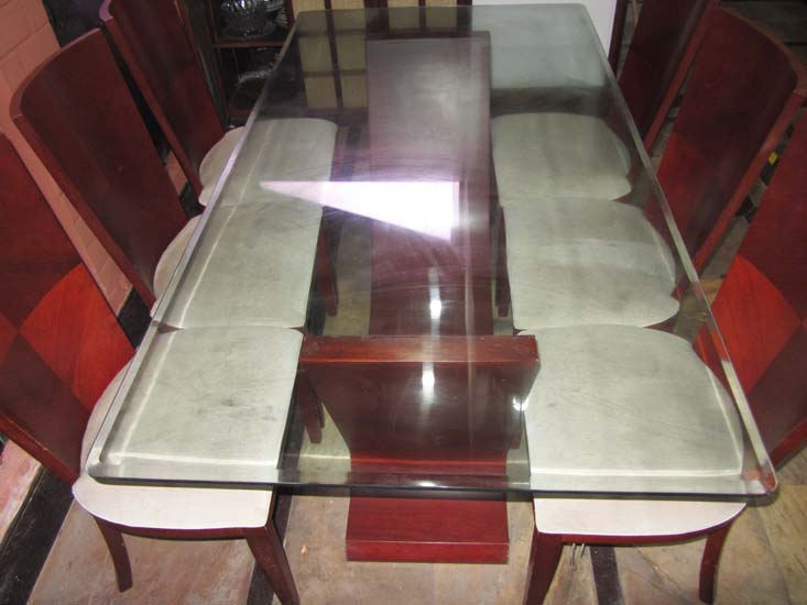 MESA JANTAR E 6 CADEIRAS MADEIRA