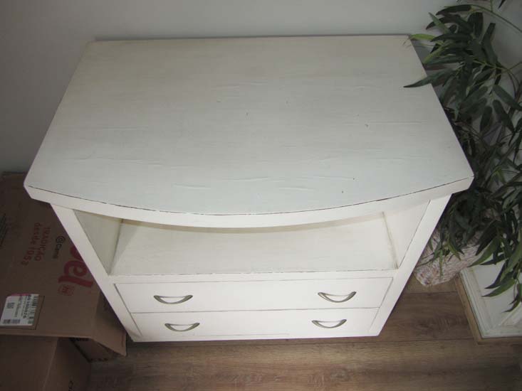 ARMARIO RACK MADEIRA BRANCO