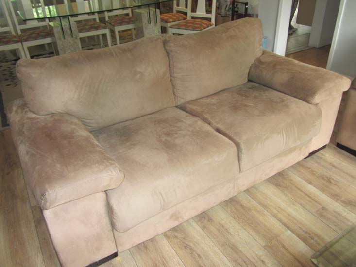 SOFA 2 LUGARES MARROM