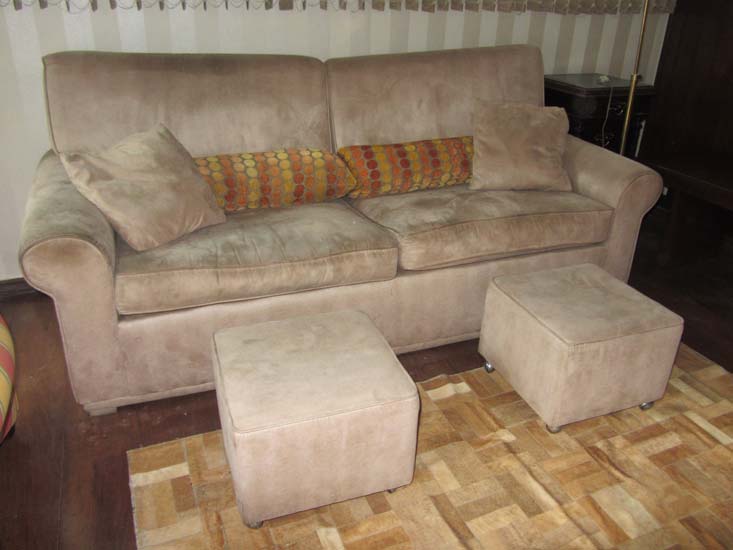 SOFA 4 LUGARES BEGE