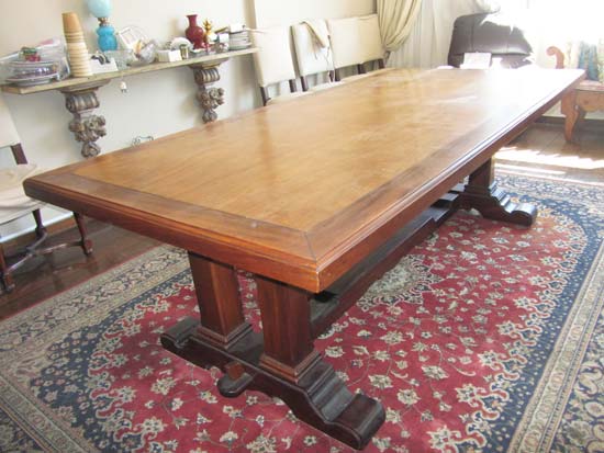 MESA JANTAR MADEIRA RETANGULAR