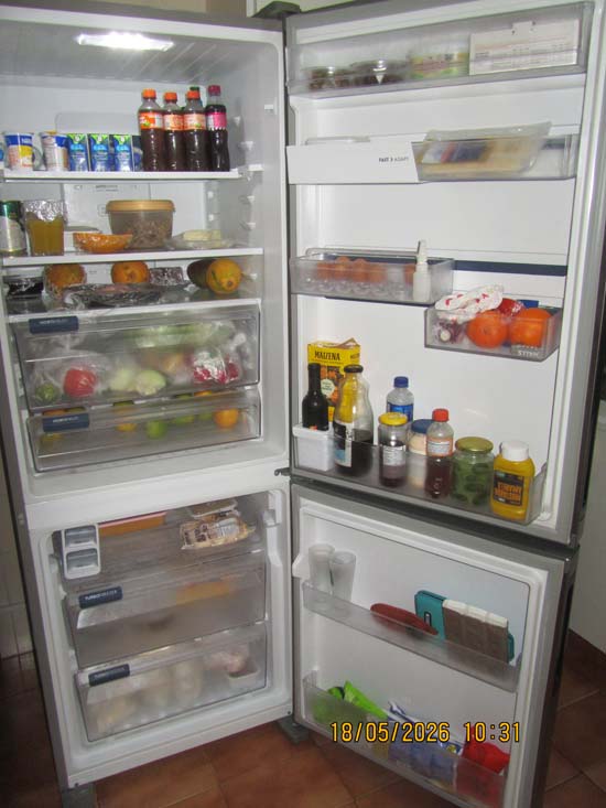 GELADEIRA ELECTROLUX INOX