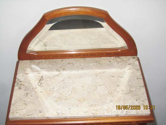MINI VITRINE MADEIRA ESPELHO