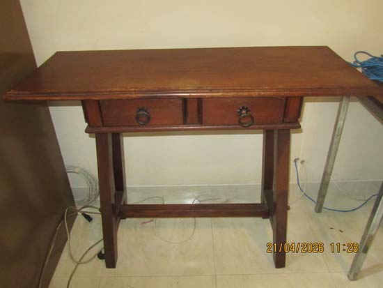 APARADOR MADEIRA 2 GAVETAS