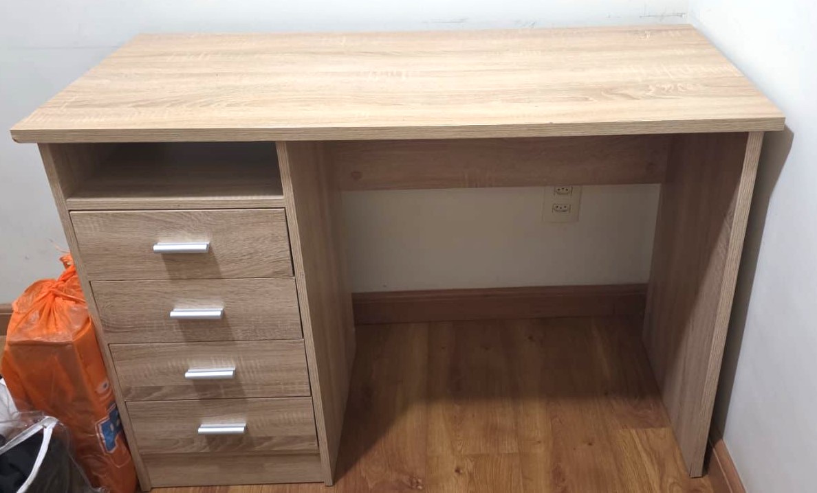 MESA ESCRIVANINHA MDF BEGE
