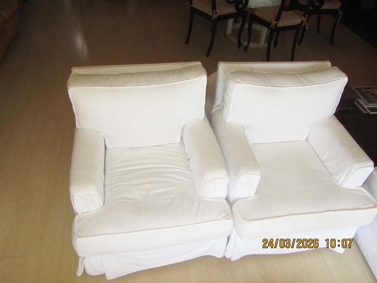 SOFAS E POLTRONAS CAPA BRANCA