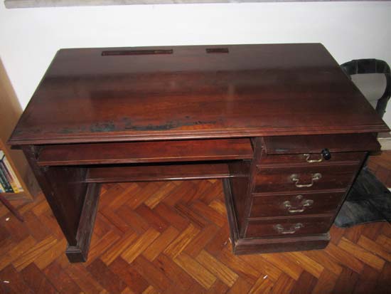 MESA ESCRIVANINHA MADEIRA