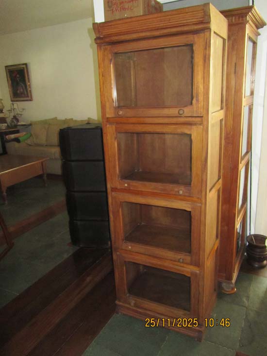 ARMARIO PADARIA MADEIRA 4 PORTAS