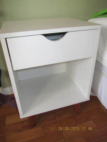 MESA CABECEIRA BRANCA MADEIRA