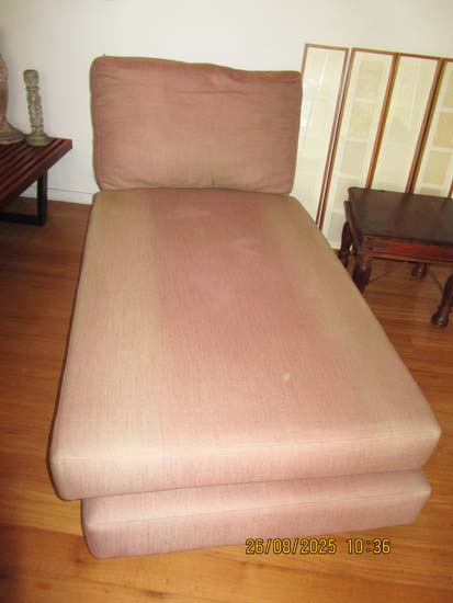 RECAMIER CHAISE ROSA