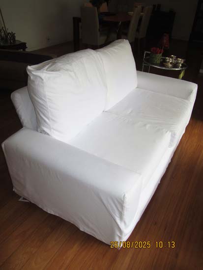 SOFA 2 LUGARES BRANCO
