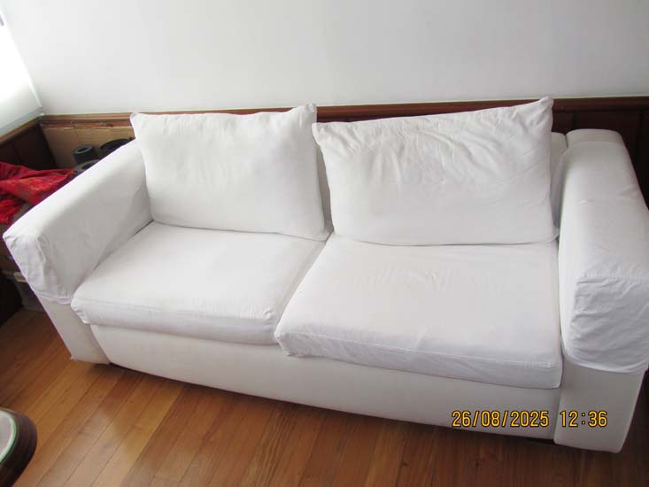SOFA 3 LUGARES BRANCO