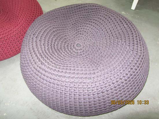 PUFFS REDONDOS TECIDO