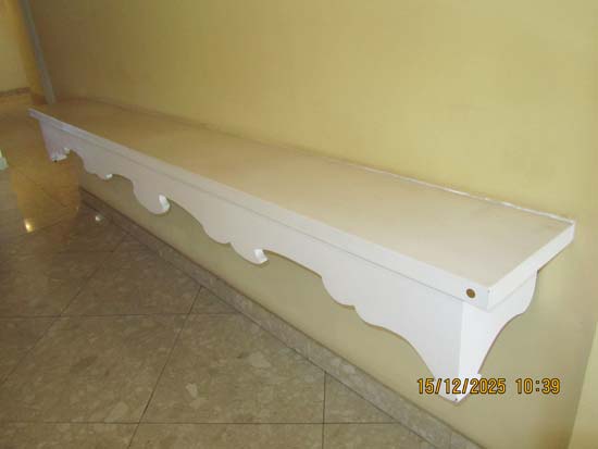 APARADOR MADEIRA BRANCO