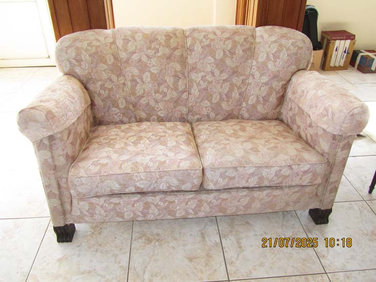 SOFA 2 LUGARES FLORIDO