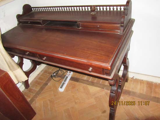 MESA ESCRIVANINHA MADEIRA