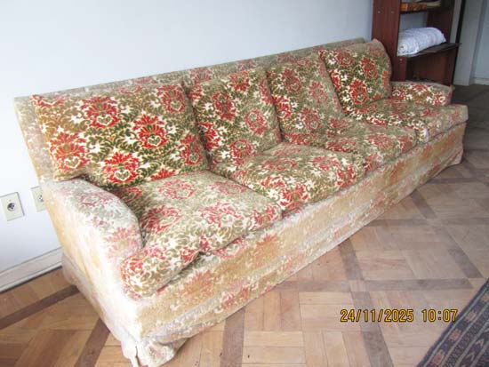 SOFA 4 LUGARES FLORES