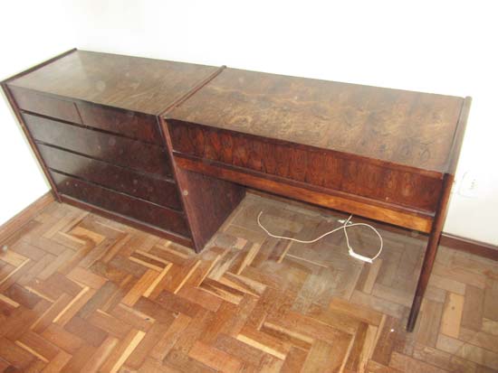MESA BANCADA COSTURA MADEIRA