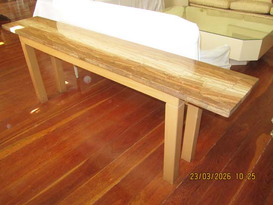 APARADOR MADEIRA MARMORE