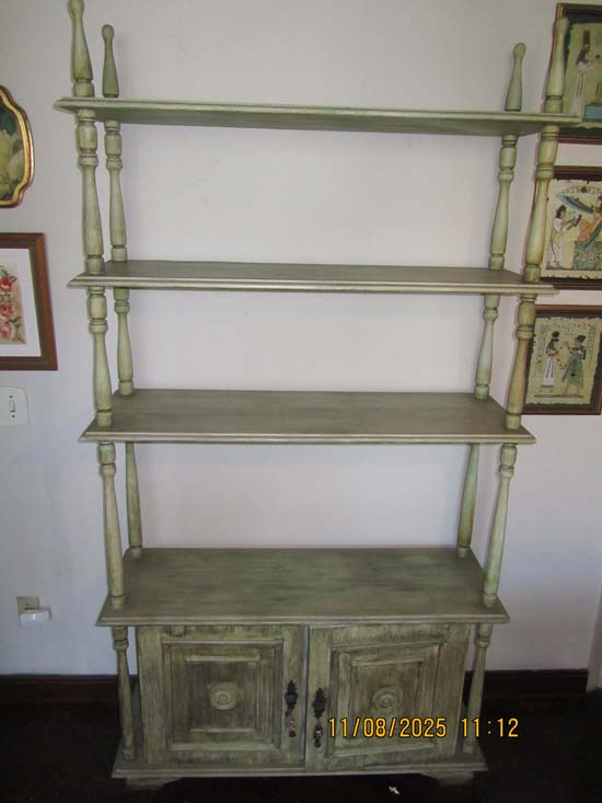 ESTANTE MADEIRA PATINA