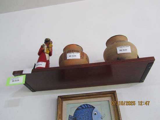 PRATELEIRAS MADEIRA METAL