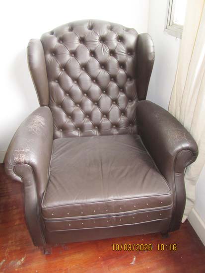 POLTRONA BERGER MARROM