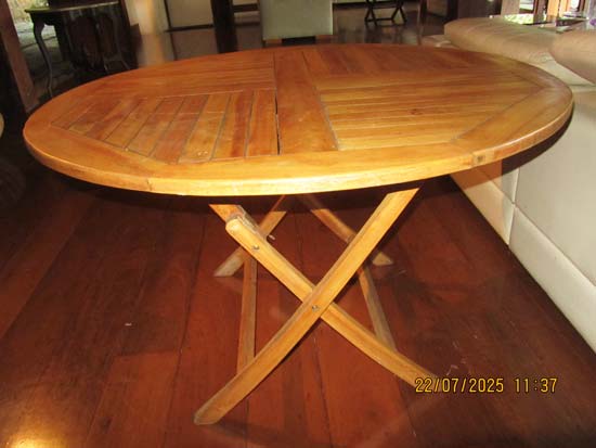MESA JANTAR MADEIRA DE ARMAR