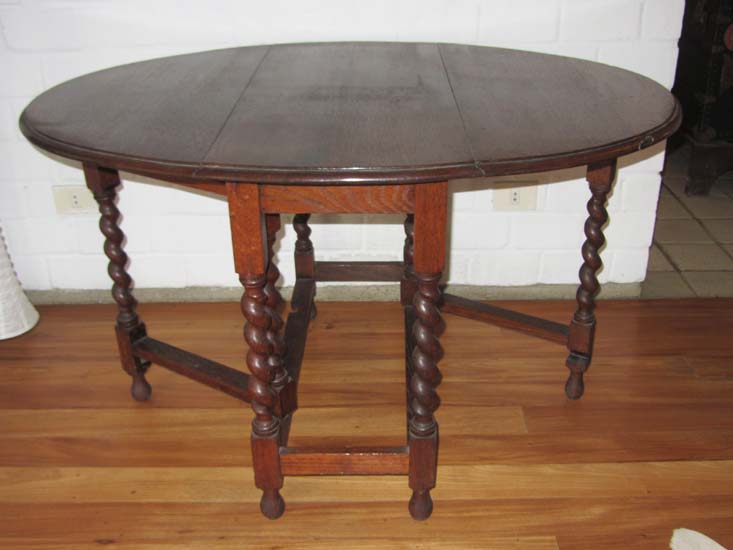 MESA MADEIRA COM ABAS