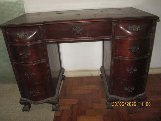 MESA ESCRIVANINHA MADEIRA ANTIGA