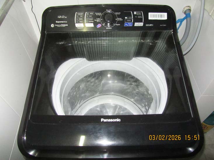 MAQUINA LAVAR ROUPA PANASONIC