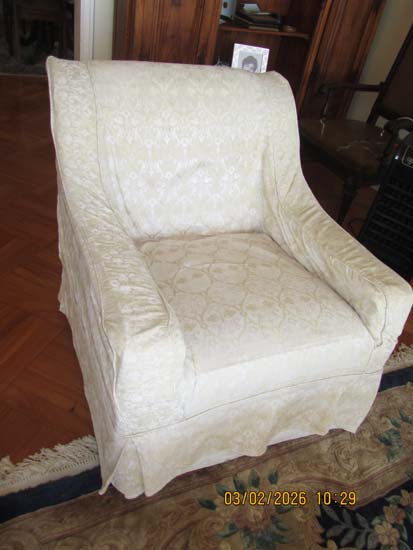 POLTRONA BRACO CAPA BEGE