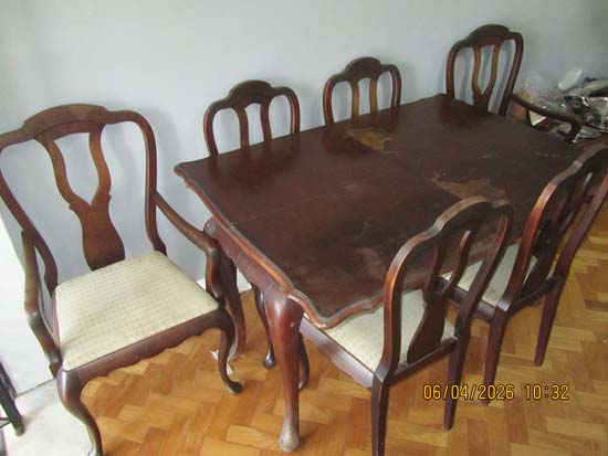 MESA APARADOR MADEIRA