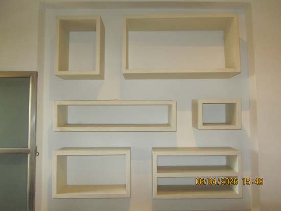 NICHOS MADEIRA BRANCOS