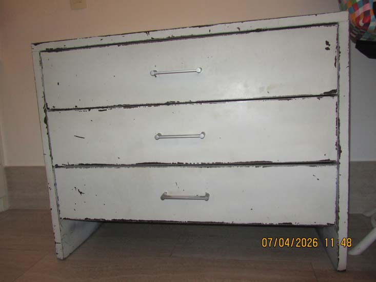 COMODA MADEIRA BRANCA